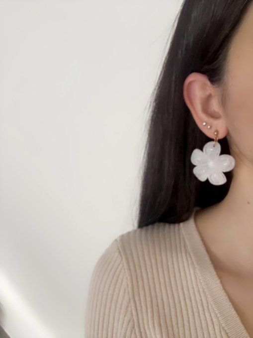 Boucles d'oreilles "Big Flower"
