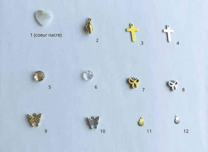 BRACELET à créer (1 à 5 charms)
