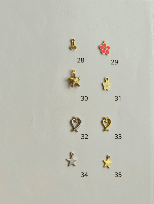 COLLIER à créer (à.p.d 3 CHARMS)