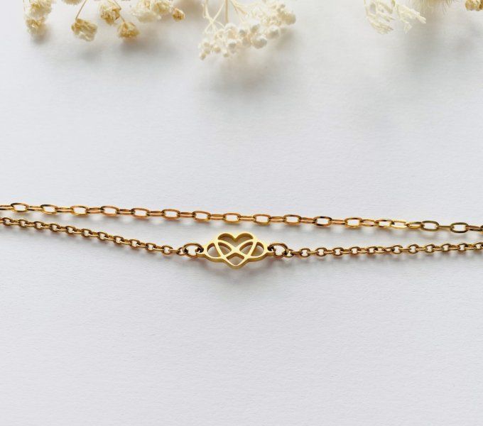 Bracelet "INFINITY LOVE"
