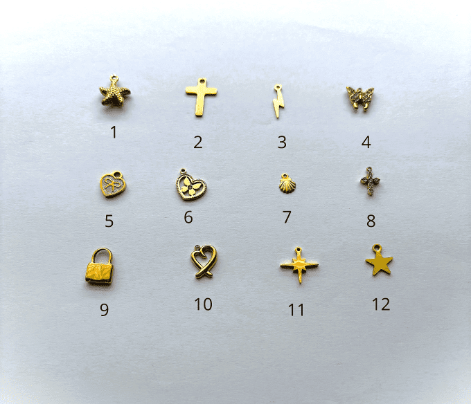 BRACELET à créer (1 à 9 charms)