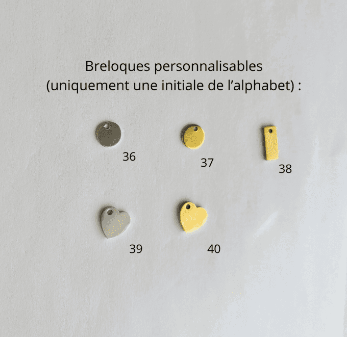 COLLIER à créer (à.p.d 3 CHARMS)