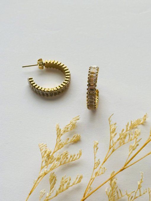 Boucles d'oreilles "QUEEN"