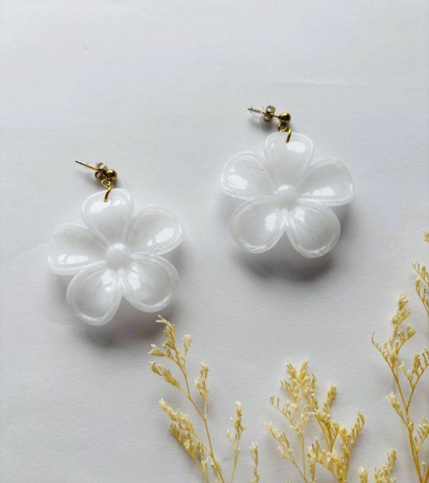 Boucles d'oreilles "Big Flower"