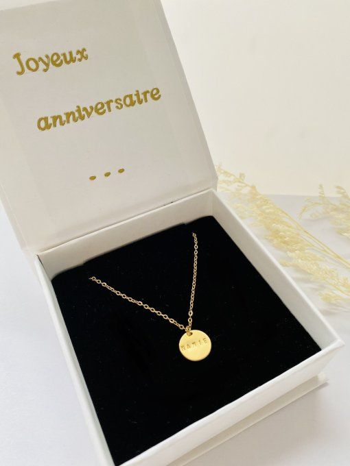 Boîte cadeau "Joyeux anniversaire..."