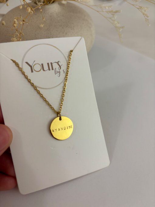Collier "YOURS"