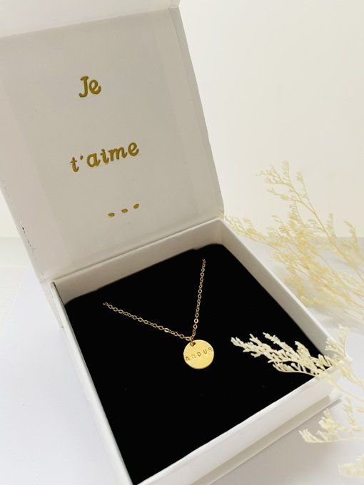 Boîte cadeau "Je t'aime..."