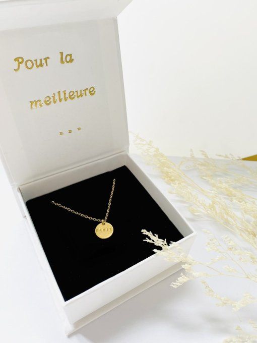 Boîte cadeau "Pour la meilleure ... " 