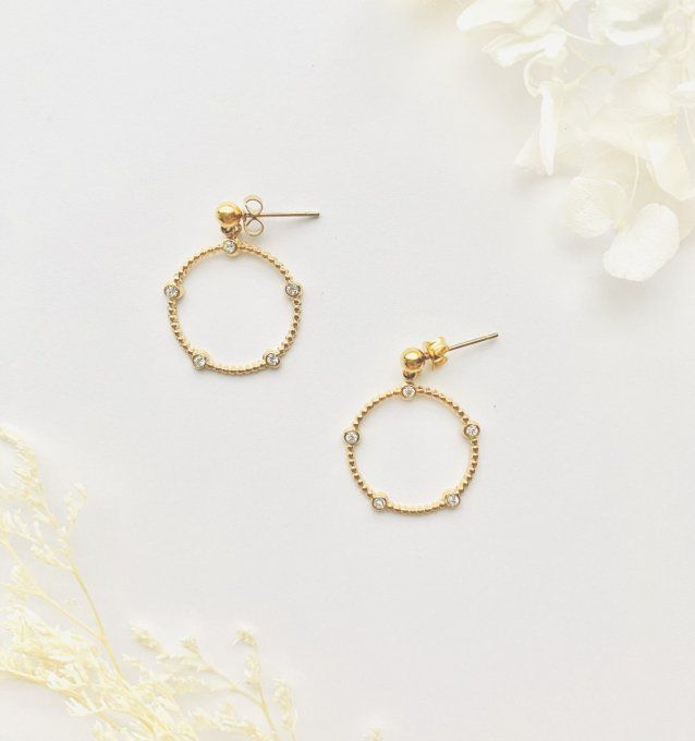Boucles "TO BLOOM"