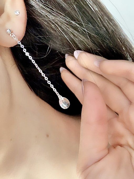 Boucles d'oreilles "you're SUBLIME" (coloris : noir/ rose / transparant)