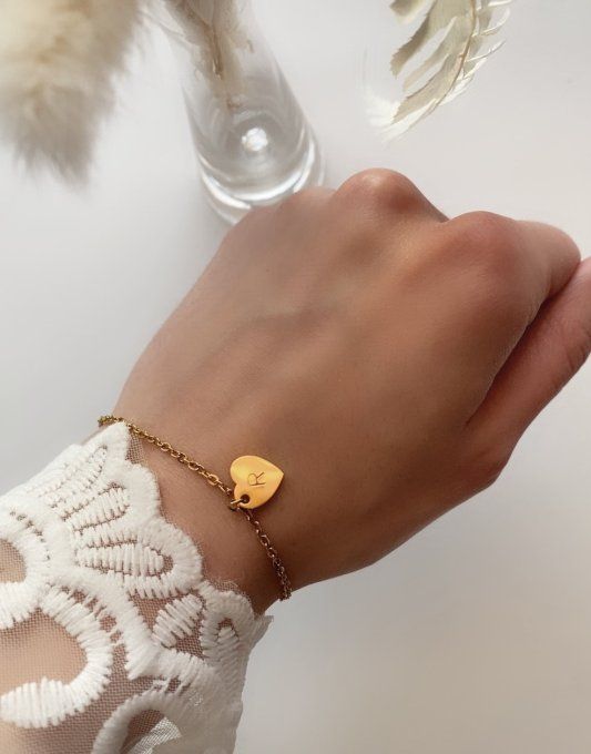 Bracelet "I Love You" (recto/verso personnalisable)