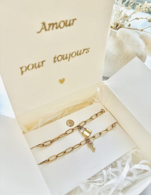 Bracelets assortis "you're LOVED"
