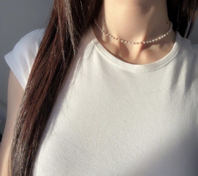Collier ras-de-cou  "JOY of living"