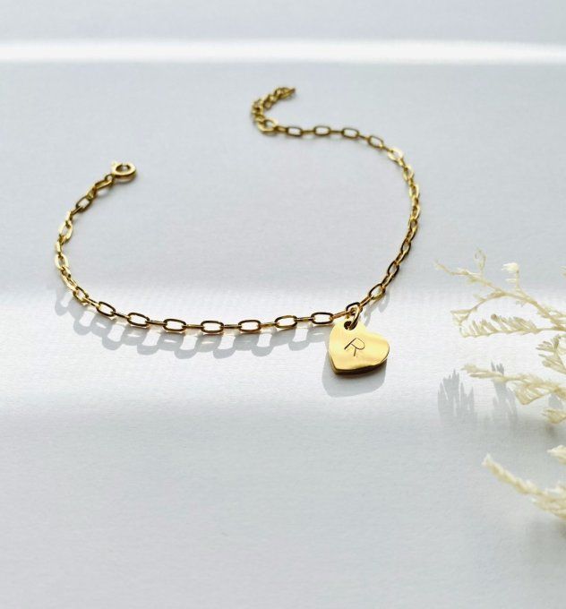 Bracelet "I Love You" (recto/verso personnalisable)