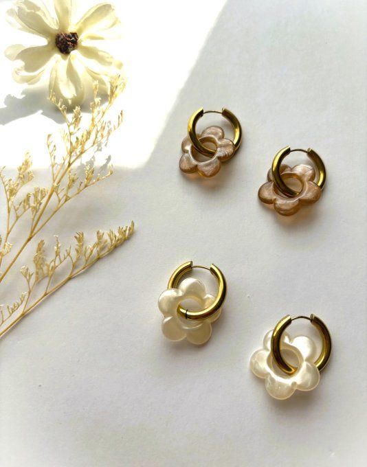 Boucles d'oreilles "LITTLE FLOWER"